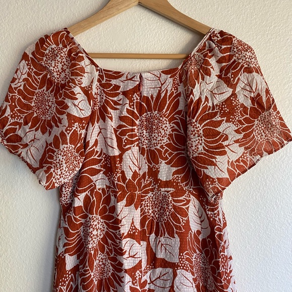 Madewell Sunflower Dress Size 2 - Picture 7 of 8
